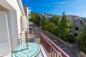 Apartment, 1 Bedroom, Sea View | Balcony
