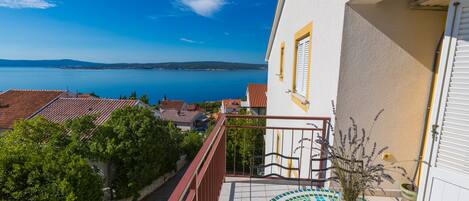 Apartment, 1 Bedroom, Sea View | Balcony
