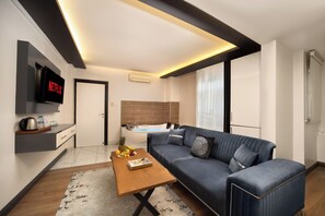 Executive Suite, 1 Queen Bed, Jetted Tub | Living area - Bakırköy Zeugma Suit  (Istanbul)
