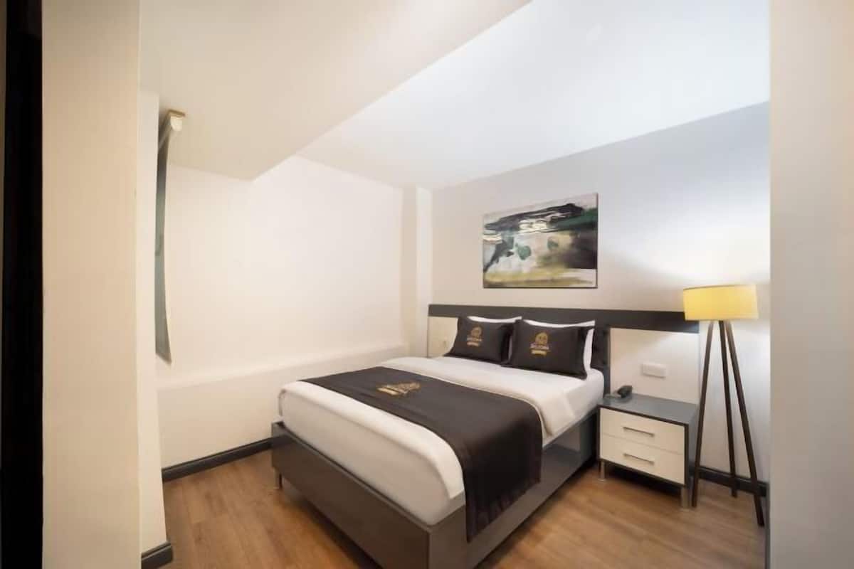 1 室のベッドルーム、セーフティボックス (室内)、客室ごとに異なる装飾、客室ごとに異なるインテリア