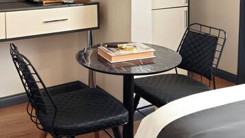 Superior Suite, 1 Queen Bed | In-room safe, individually decorated, individually furnished