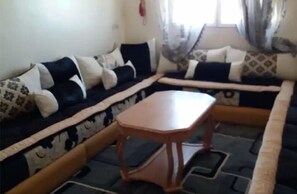 Apartment, 2 Bedrooms | Living area | TV