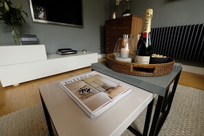 Hus | Eget kök | Kylskåp, ugn, kaffe- och tebryggare och vattenkokare