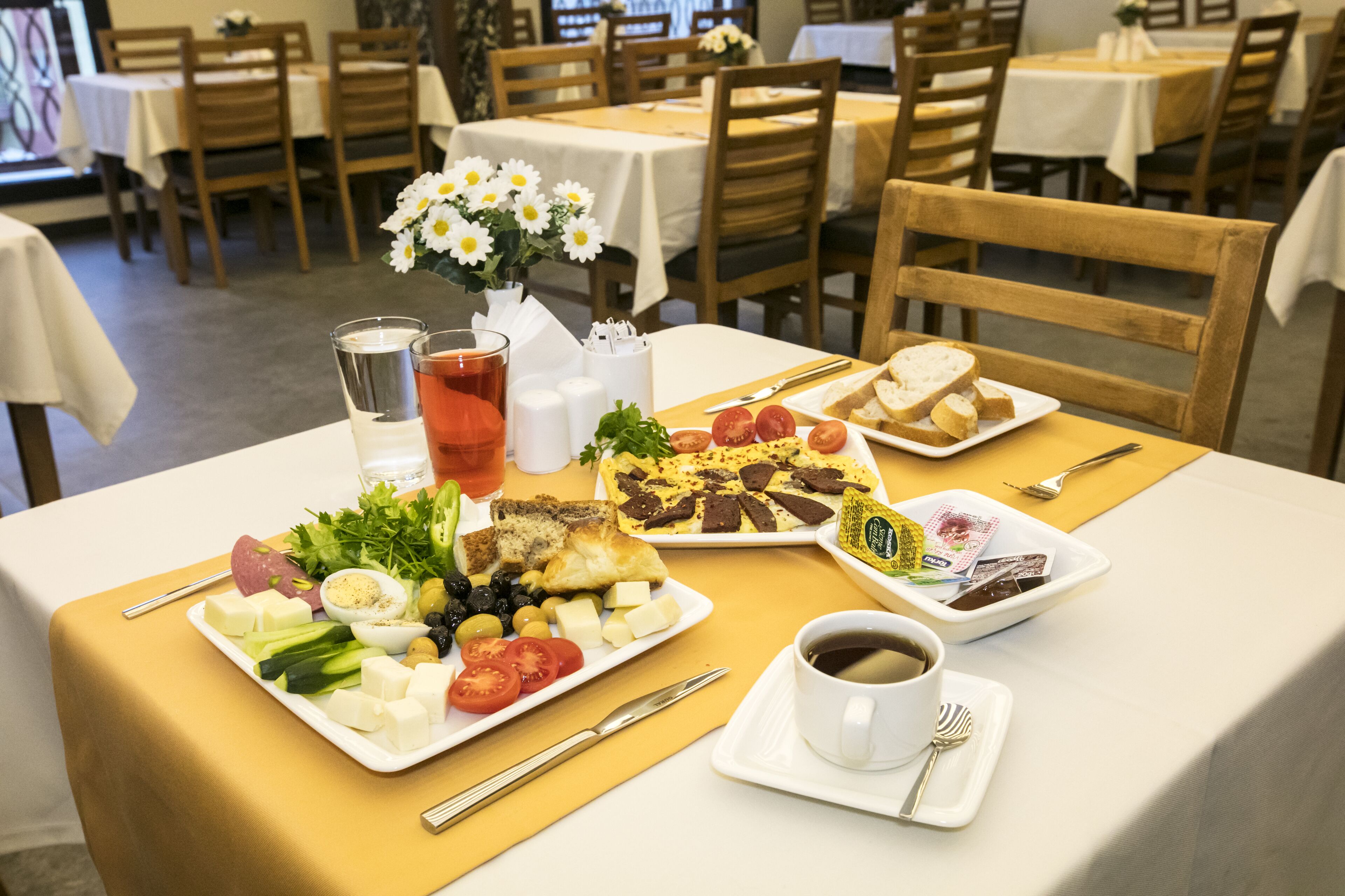 breakfast, lunch, dinner served; turkish cuisine