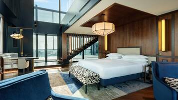 Presidential Suite, 1 King Bed (Duplex) | Minibar, in-room safe, soundproofing, iron/ironing board