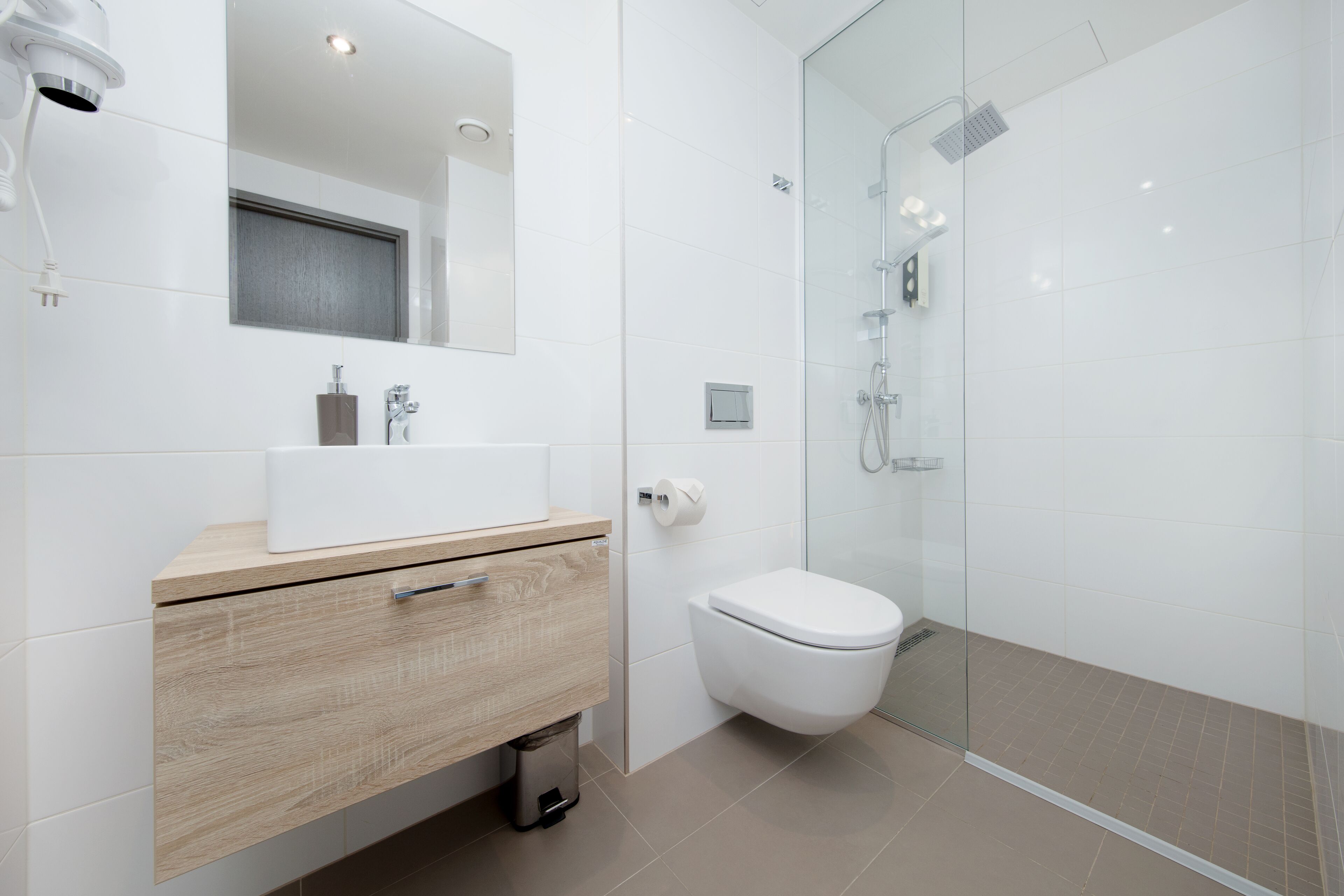 Smart Studio w/balcony, Rotermanni (2) | 浴室 | 吹風機、拖鞋、毛巾、肥皂