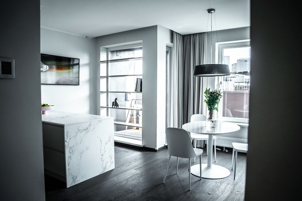 Smart 1 bedroom w/balcony (22) | Living area | Smart TV
