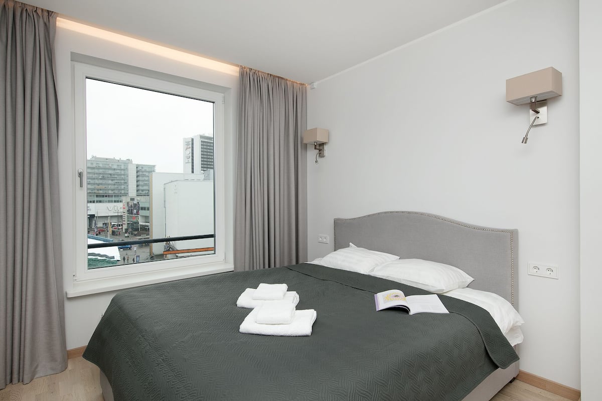 Smart Apartment, 1 Bedroom (19) | 1 chambre, rideaux occultants, Wi-Fi gratuit, draps fournis