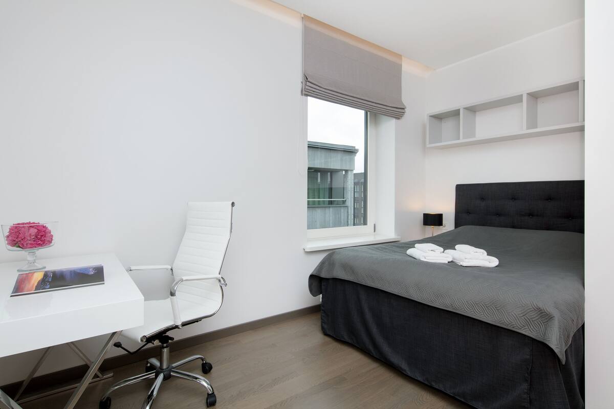 Smart Suite, 1 Bedroom (5C) | Verdunkelungsvorhänge, kostenloses WLAN, Bettwäsche