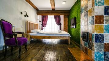 Blacksmiths Attic Medium - Sauna 8 (5B) | Fer et planche Ă repasser, Wi-Fi gratuit, draps fournis