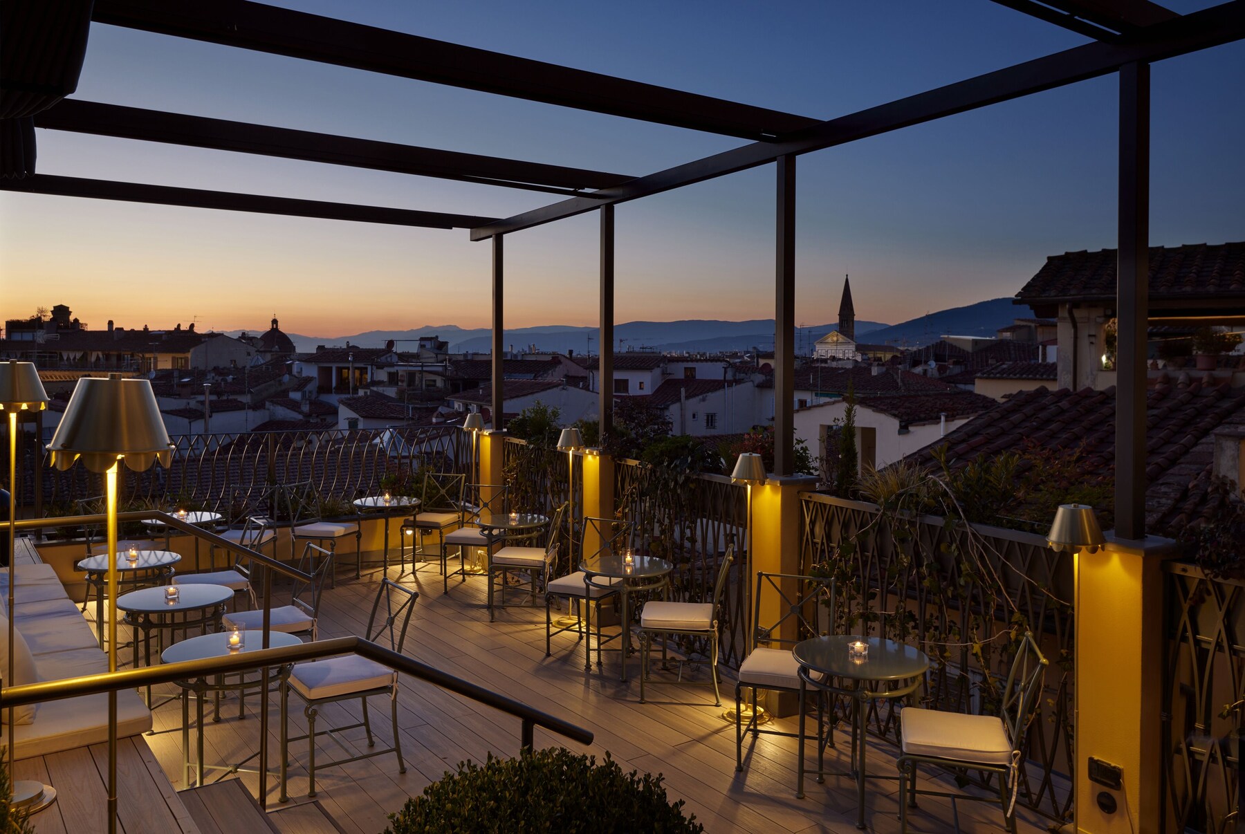 Rooftop terrace