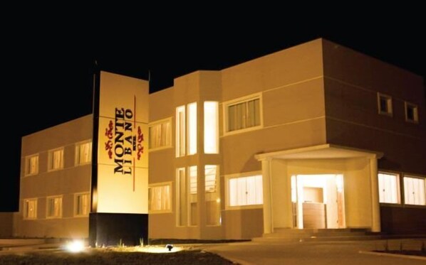 Front of property – evening/night