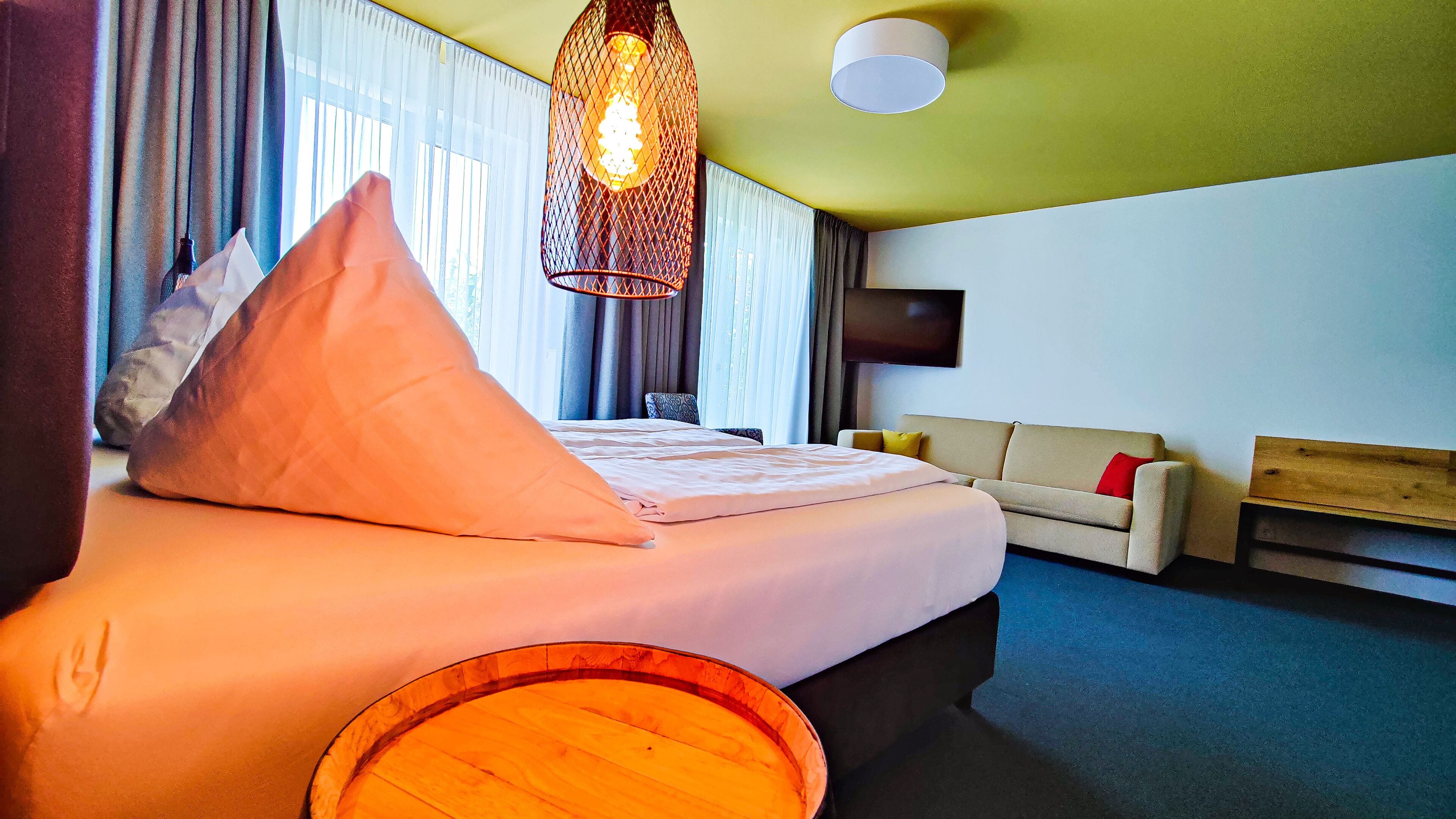 Family Quadruple Room, Garden View | Desk, free WiFi, bed sheets