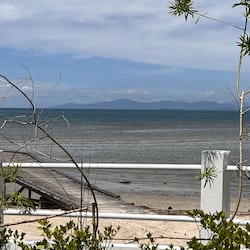 Deluxe Double Room, 1 King Bed, Terrace, Partial Sea View | View from room