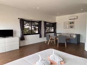 Family Suite, Terrace, Sea View | Premium bedding, minibar, in-room safe, blackout drapes - Pearl of Samui Resort (Koh Samui)