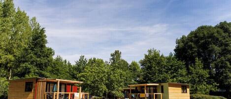 Mobile Home, 2 Bedrooms (Vancouver) | Terrace/patio