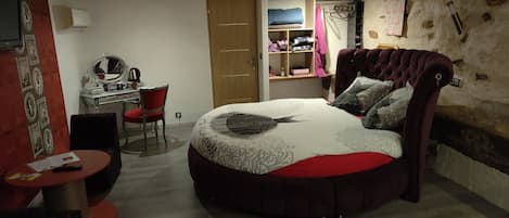 Habitación romántica doble (La chambre des Délices) | Ropa de cama de alta calidad y colchones viscoelásticos