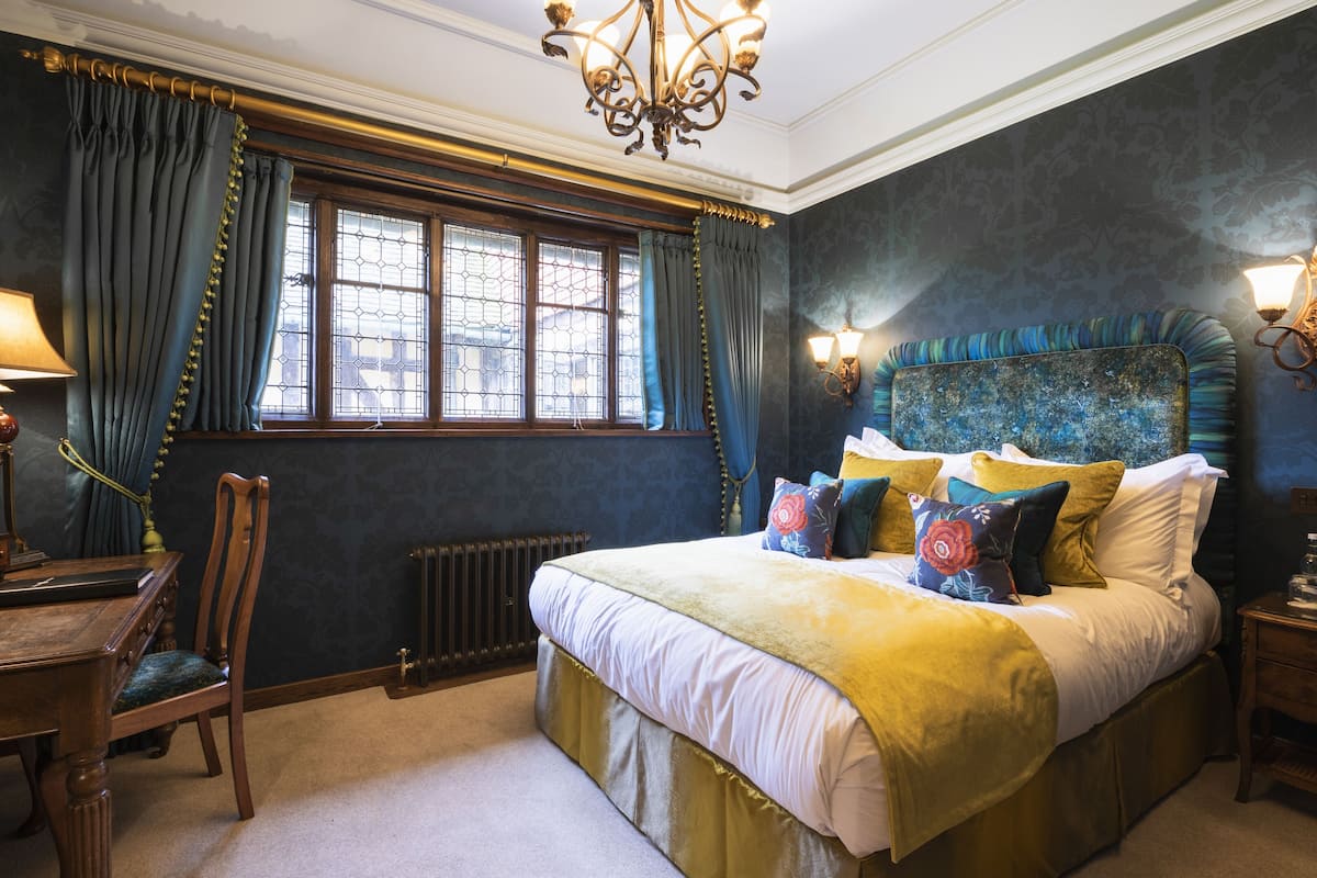 1 habitación y ropa de cama de alta calidad