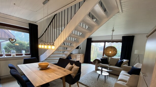 Living area - Ferienhaus Blue Lounge (Varel)