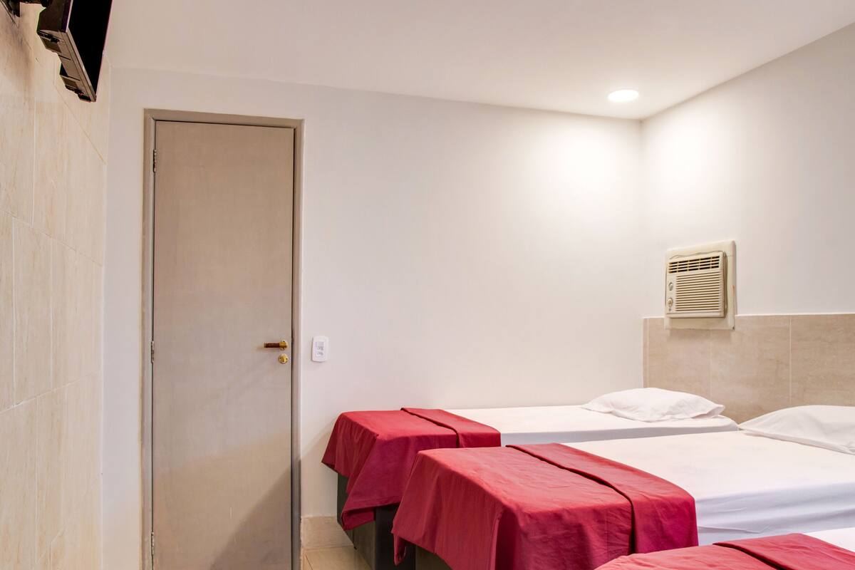 Dreibettzimmer, 3 Einzelbetten