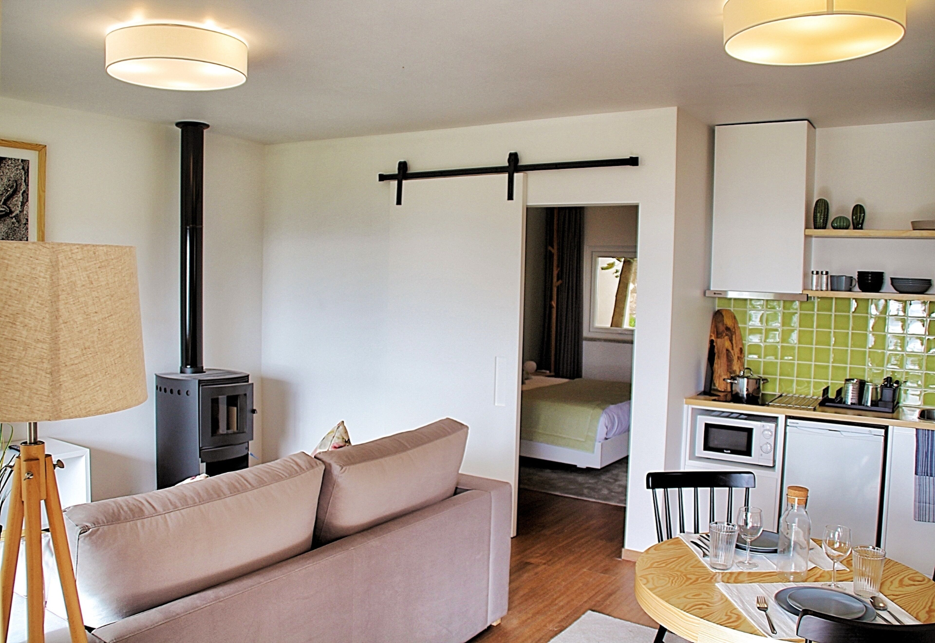 Villa, 1 Schlafzimmer, Gartenblick | Eigene Küche | Kühlschrank, Mikrowelle, Herdplatte, Wasserkocher mit Kaffee-/Teezubehör