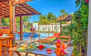 Frokostbuffé er inkludert hver dag