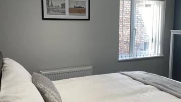 Premium bedding, individually decorated, individually furnished
