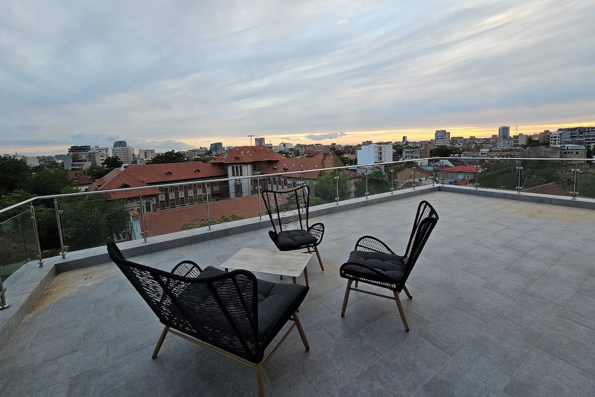 Executive studio suite, uitzicht op stad (Ap. 51) | Kameruitzicht