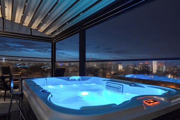 Bain à remous privé