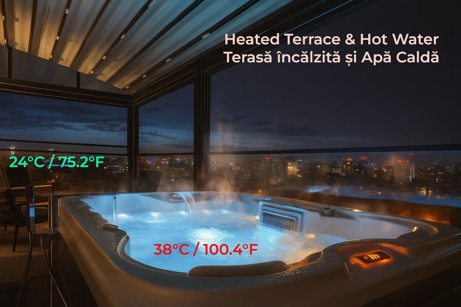 Presidential Suite, City View | Private spa tub