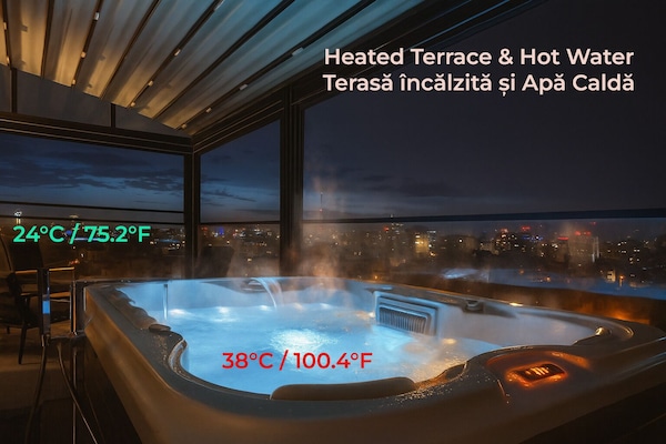 Presidential Suite, City View | Private spa tub