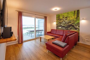 Fernseher, DVD-Player, Stereoanlage