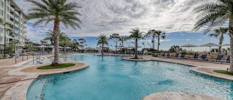 Una piscina climatizada