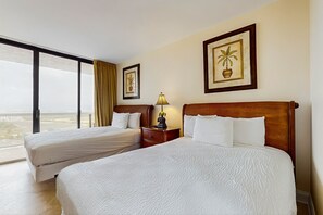 Iron/ironing board, free Internet, bed sheets