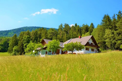 TIME OUT at the edge of the forest, peace and enjoyment of nature, A1 media box / TV Plus, garden / pets