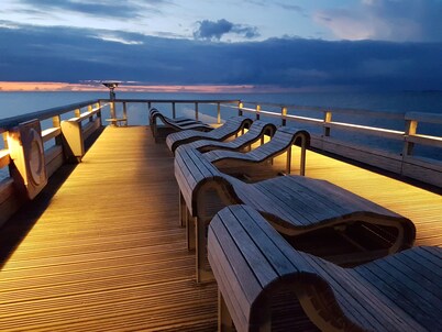 Apartment with Baltic Sea view, 300 m near the beach