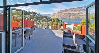 Mountain, lake, sun and this sensational home
