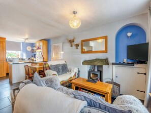 Fireplace, video-game console - 2 bedroom accommodation in Windermere (Windermere)