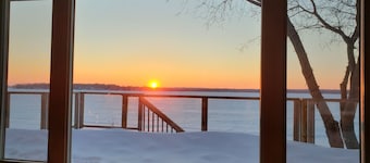 Four Season Waterfront Cottage Over-the-Water view