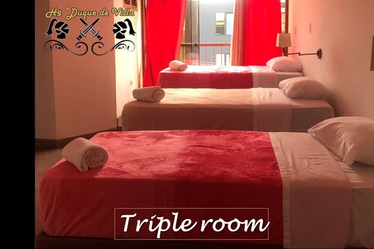Standard Triple Room | Down comforters, in-room safe, WiFi (free)