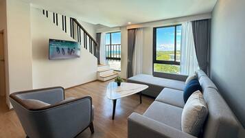 Smart TV 43-inci dengan saluran TV kabel, TV, dan Netflix