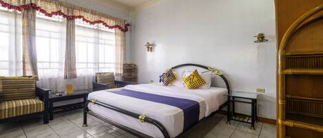 Kamar Double | 1 kamar tidur, meja kerja, Wi-Fi gratis, dan seprai linen