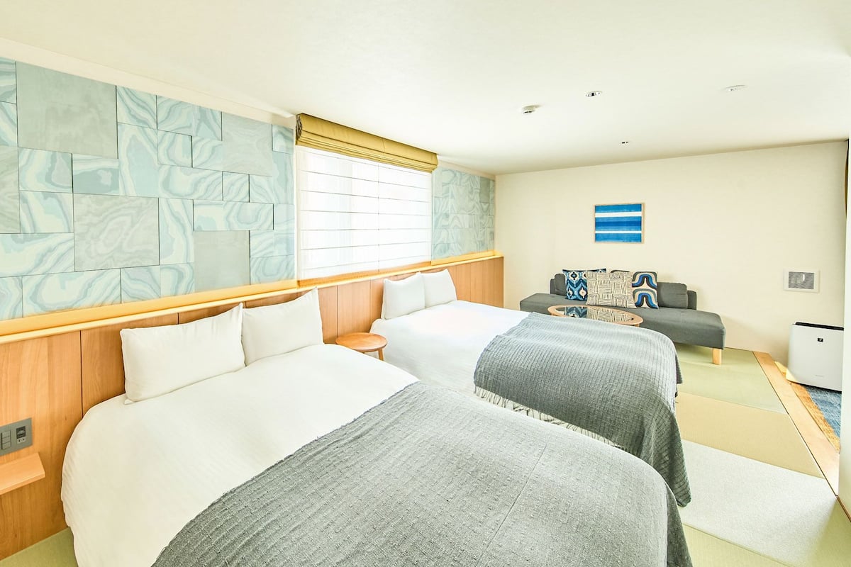 Premium bedding, down comforters, pillowtop beds, individually decorated