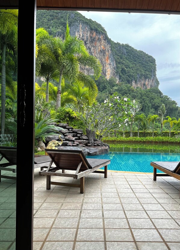 Pemandangan dari properti