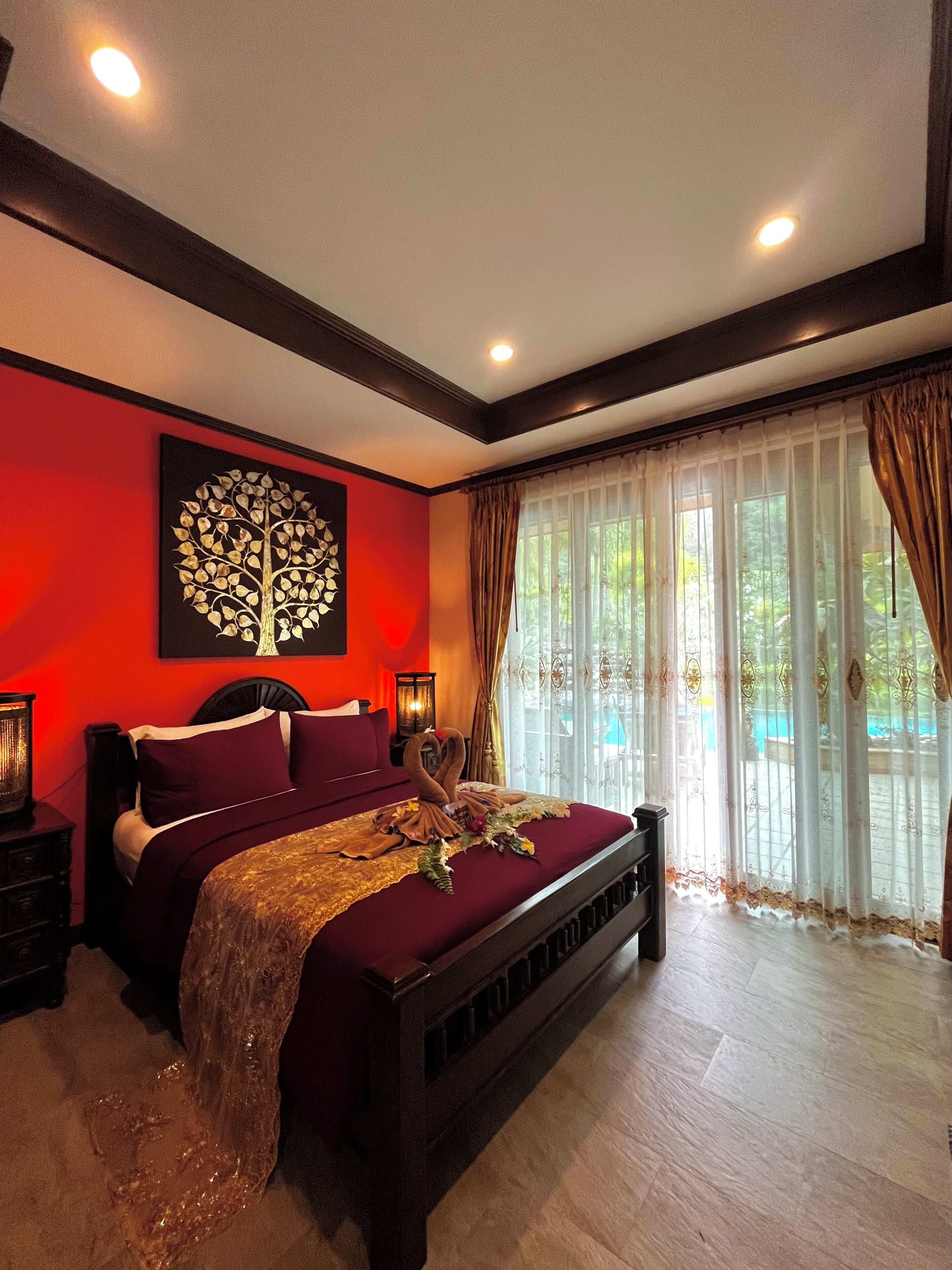 Ropa de cama de alta calidad, caja fuerte, decoración individual