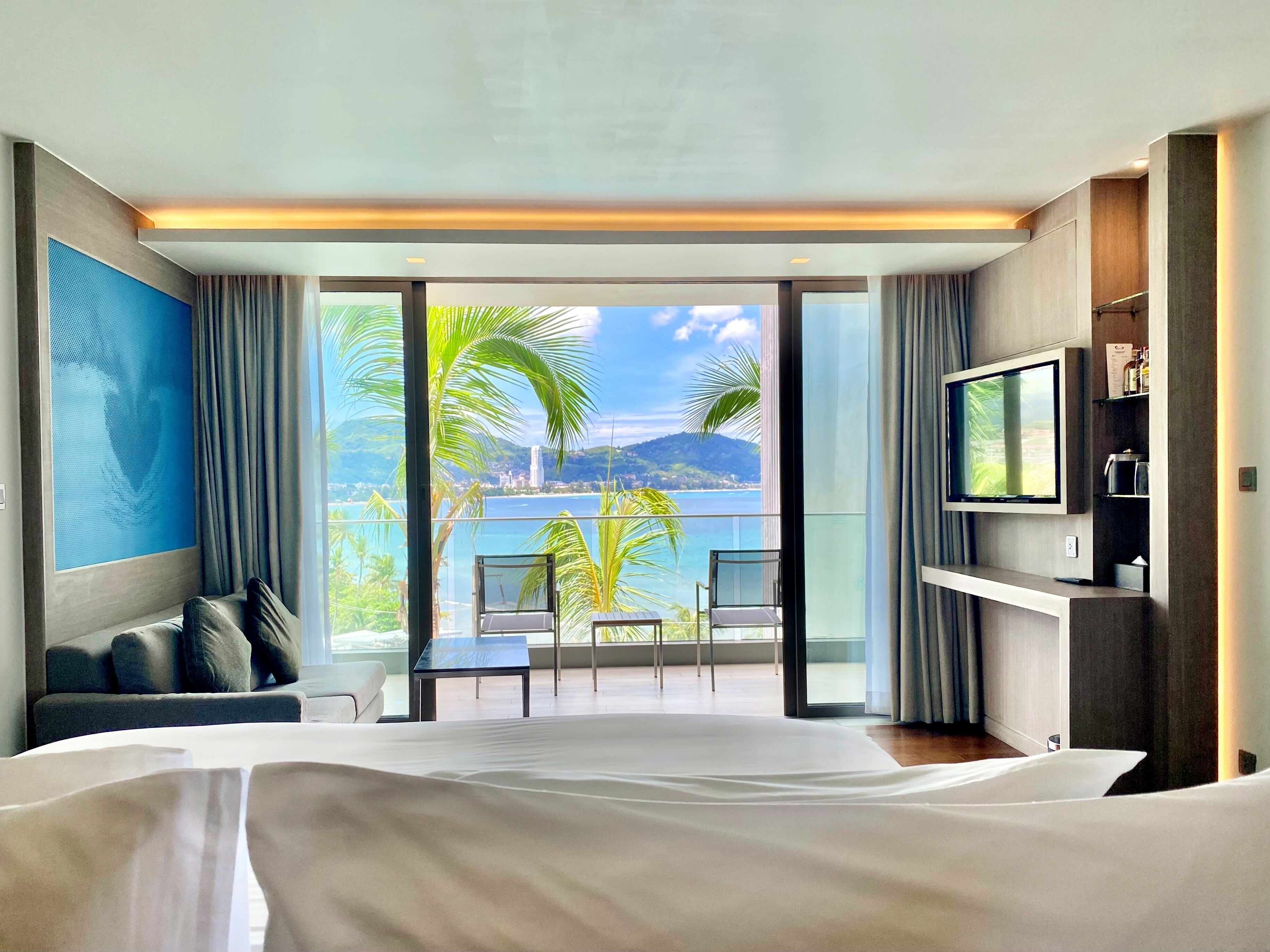 Ocean Comfy Room | Minibar với thức ăn, đồ uống miễn phí, két bảo mật tại phòng, bàn 