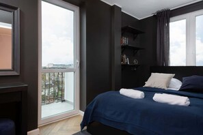 1 bedroom, iron/ironing board, travel crib, WiFi - Comfortable Apartment in the Center | Workspace, Balcony (Warszawa)