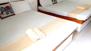 Egyptian cotton sheets, premium bedding, memory-foam beds, desk