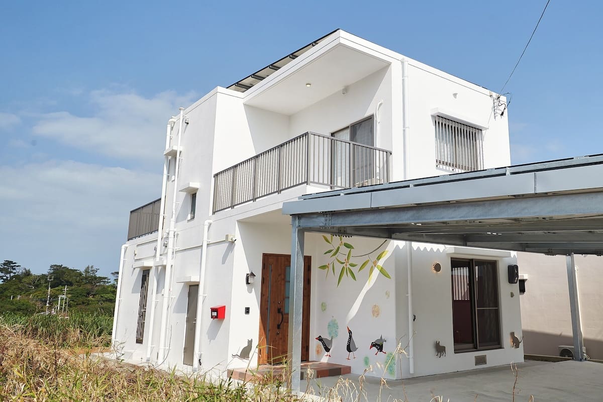 Deluxe-talo, 3 makuuhuonetta (Rekibu5, Two-storied building) | Yksilöllisesti sisustettu, yksilöllisesti kalustettu, ilmainen Wi-Fi