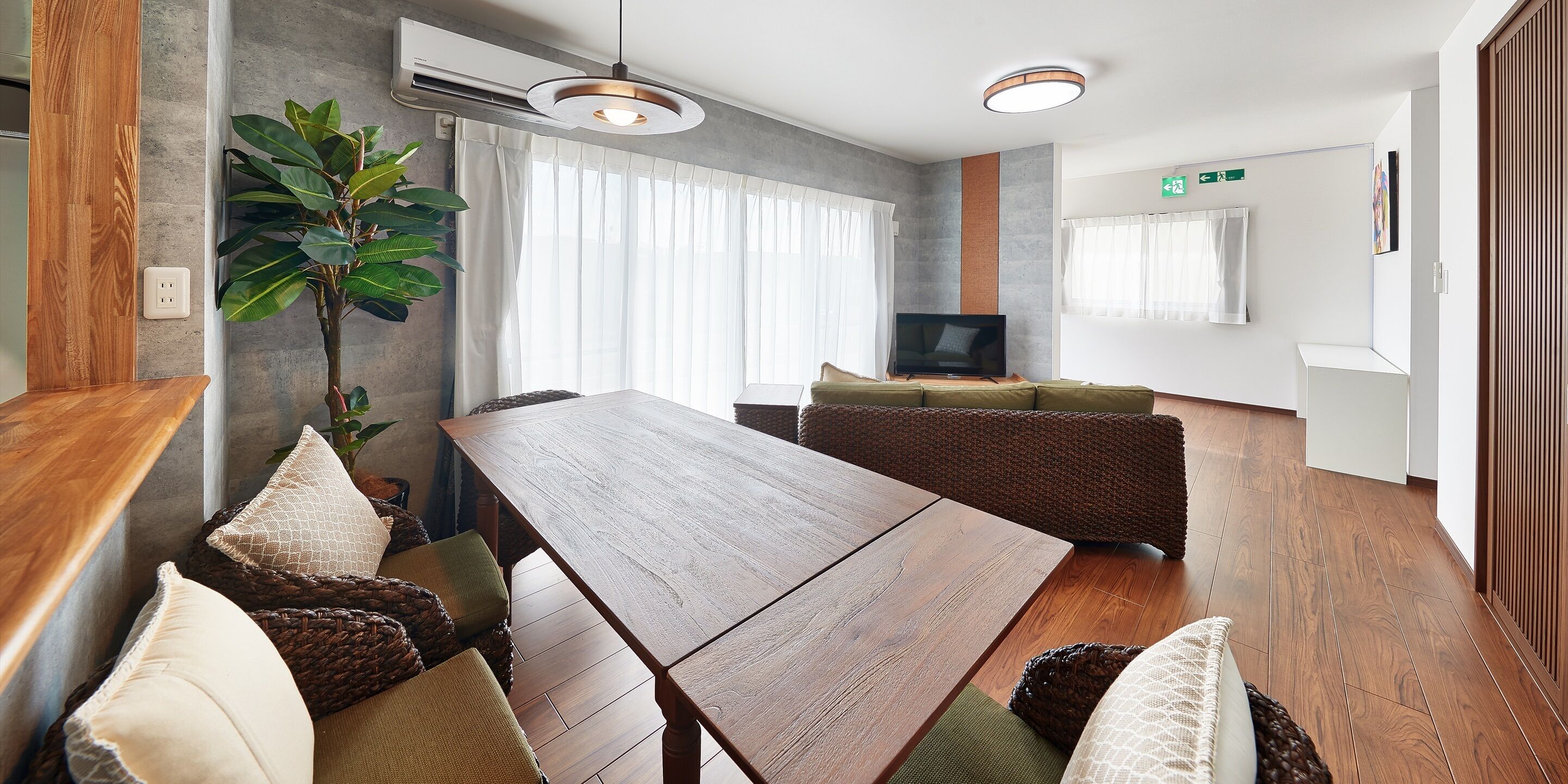 Design House, 2 Bedrooms (Rekibu2) | Individually decorated, individually furnished, free WiFi, bed sheets